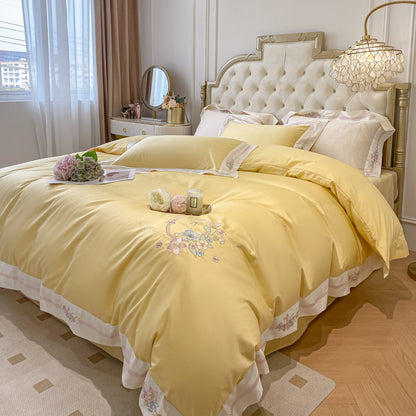 Exquisite Pure Cotton Bedding Set