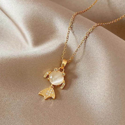Little Goldfish Pendant Necklace