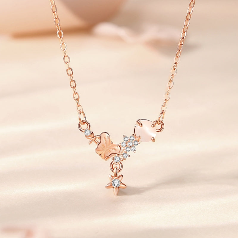 Sweet Butterfly Necklace