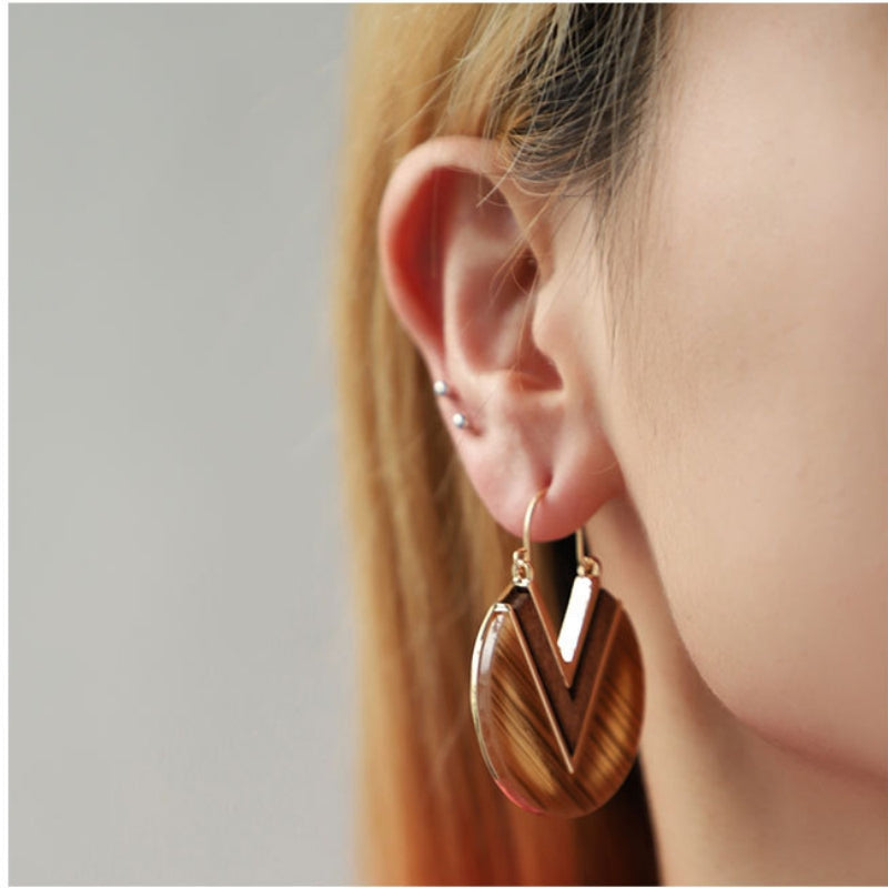 V-shaped Earrings for Women